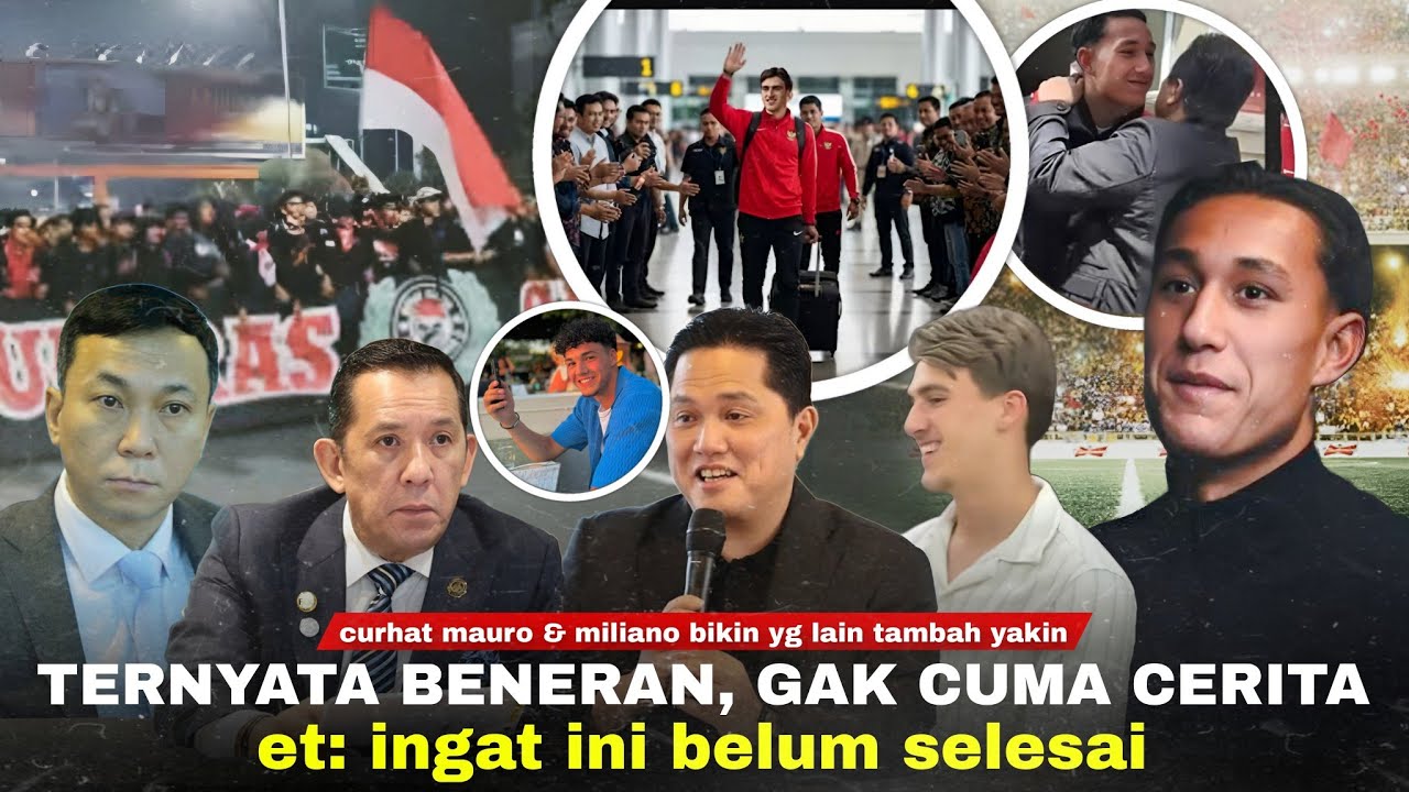 Padahal Belum Resmi Tapi Dukungannya Gila: Curhat Mauro & Miliano Ke Media Belanda. Rival Julid Lagi