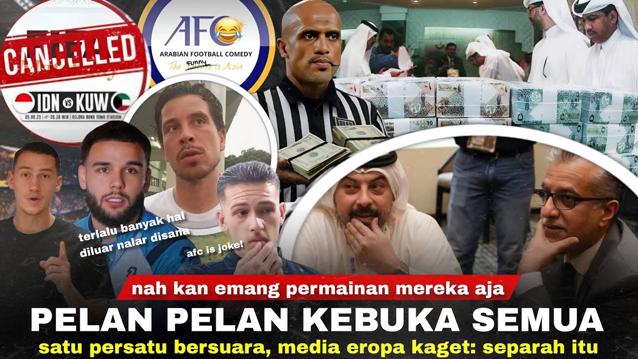 Nahkan Terbongkar! Timteng & AFC Emang Niat Jatuhkan Indonesia: Satu Persatu Pemain Bicara Keanehan