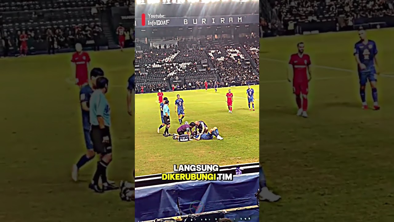 Youtube Thumnail image of : “Gawat! Sandy Walsh tumbang kena benturan keras… langsung dikerubungi tim medis!