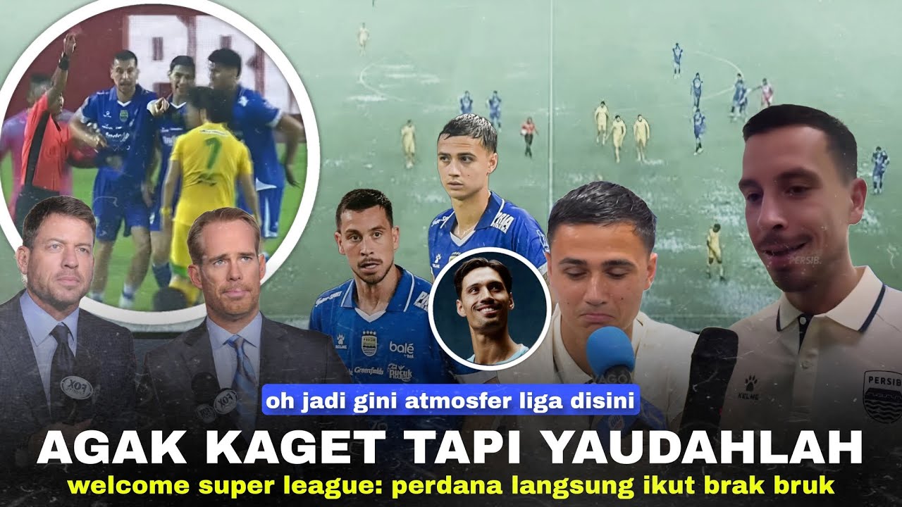 Youtube Thumnail image of : Media Belanda Ikut Menyorot "Itu Gila": POV Kesan Thom & Eliano Debut Persib. Langsung Ikut Ribut