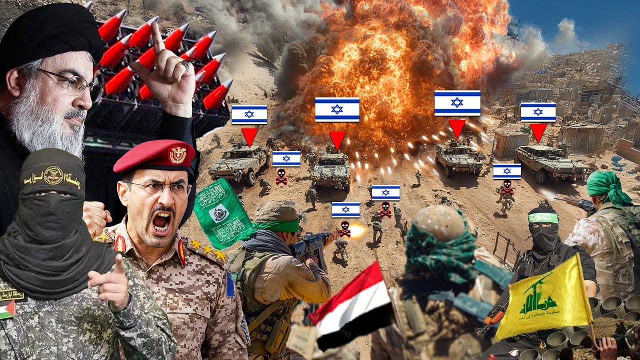 Youtube Thumnail image of : IDF DISERGAB DAN BERHASIL DITAKLUKKAN! Kuburan Massal Alutsista Israel, Tank Merkava Jadi Rongsokan