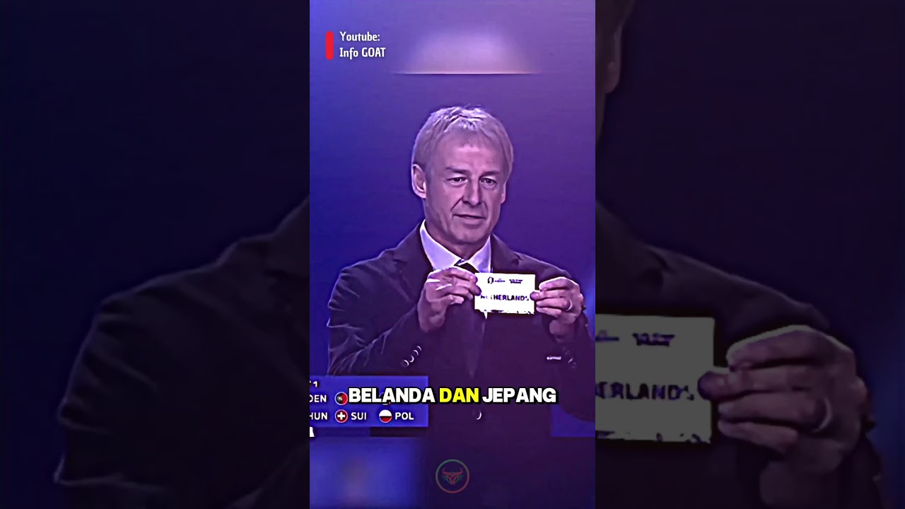 Youtube Thumnail image of : "Indonesia Satu grup dengan Portugal, Belanda, dan Jepang di piala dunia,