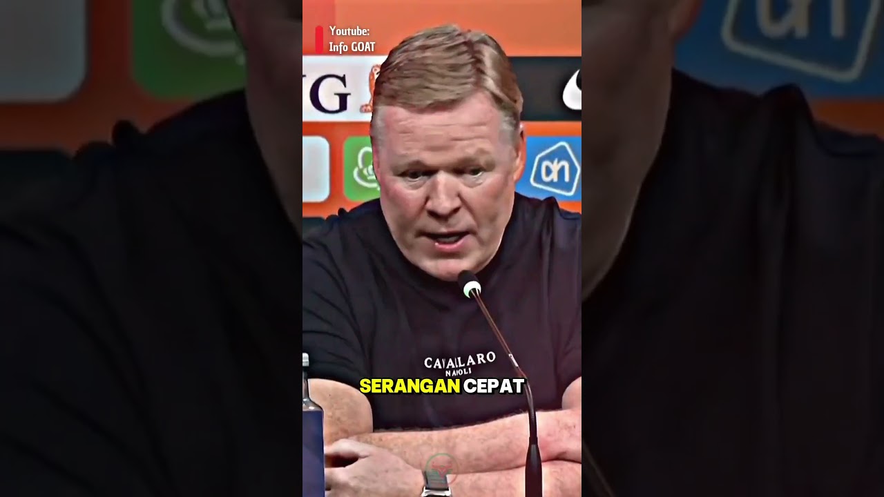 Youtube Thumnail image of : “Terbongkar! Ronald Koeman ungkap kunci utama Indonesia untuk menang… kalau nggak bisa bobol