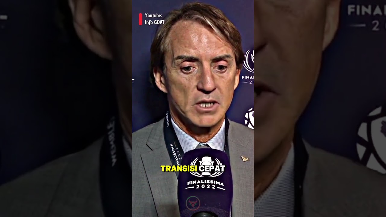 Youtube Thumnail image of : “Roberto Mancini bocorin rahasia kalahkan arab Saudi dan irak , mereka kesulitan lawan tim