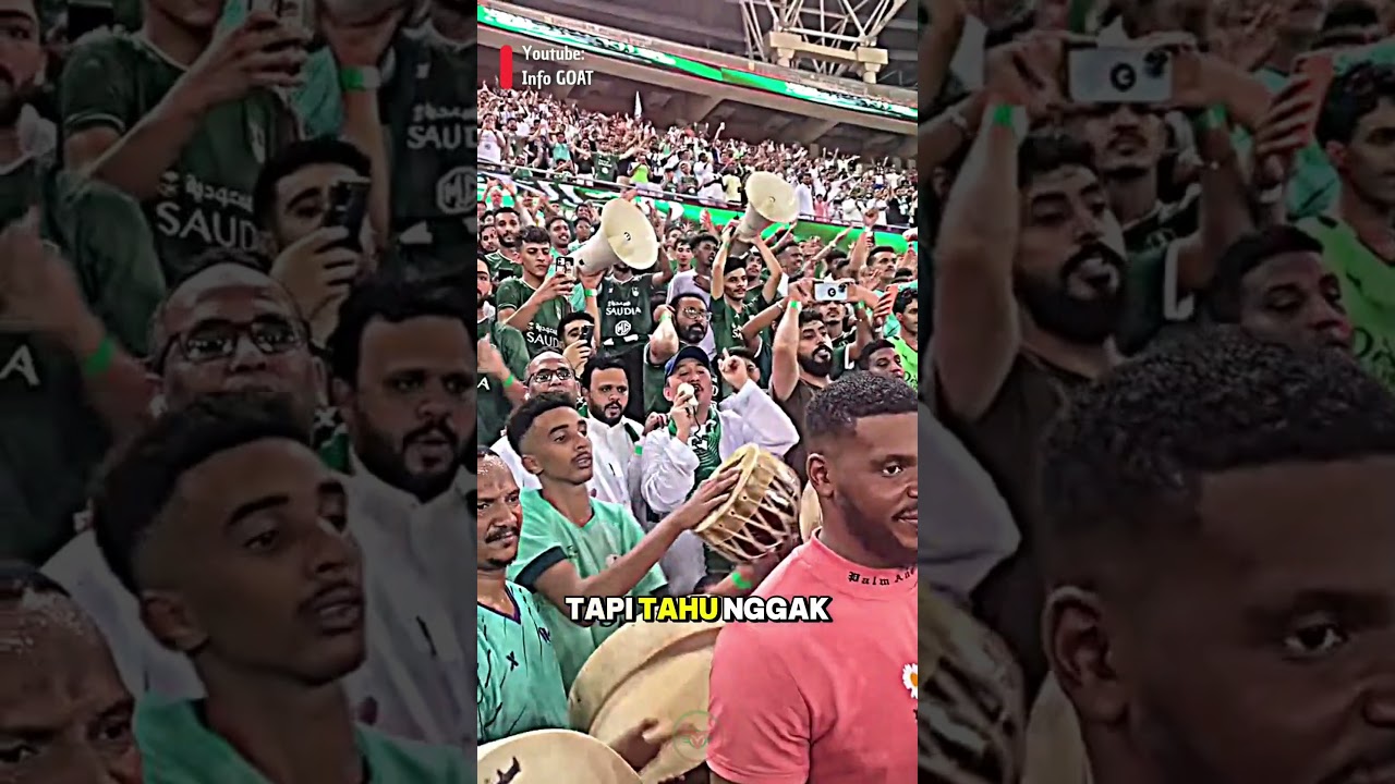 Youtube Thumnail image of : “Stadion megah King Abdullah Sports City bisa menampung 62 ribu lebih penonton…