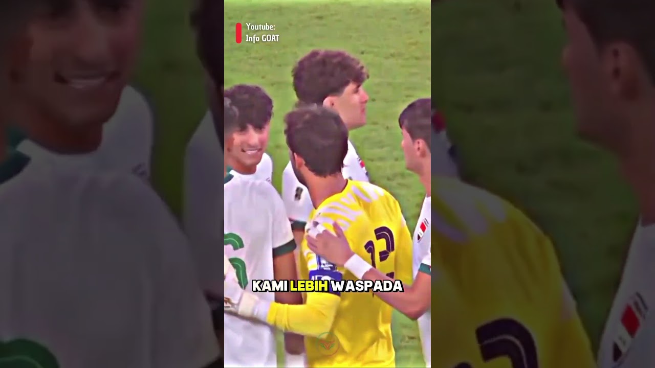Youtube Thumnail image of : Terlalu meremehkan, Usai imbang lawan Lebanon timnas Irak sebut kami lebih Waspada arab Saudi
