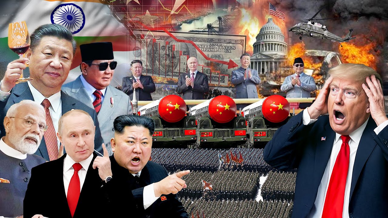 Youtube Thumnail image of : KOALISI RAKSASA! India, China & Rusia Bersatu Lawan Kebijakan Dagang Amerika