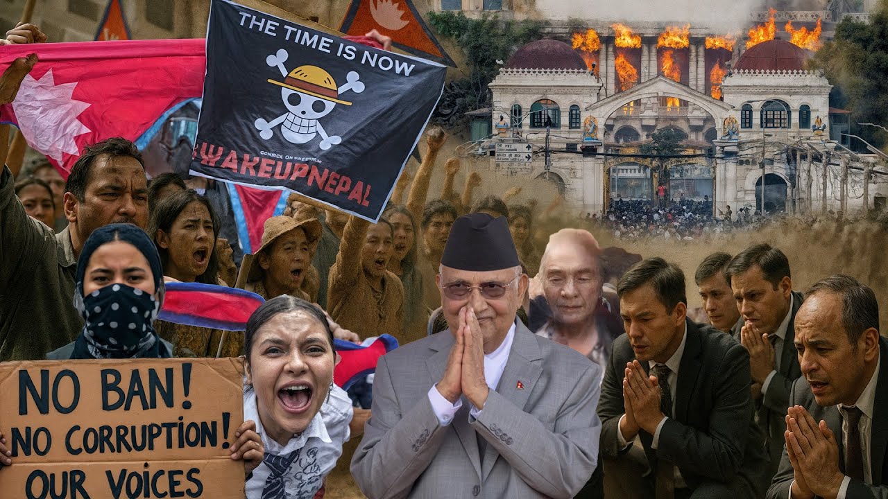Youtube Thumnail image of : Demo Besar Nepal Berhasilkan Tumbangkan Rezim Koruptor, Gen Z Nepal Terinspirasi Gerakan Indonesia