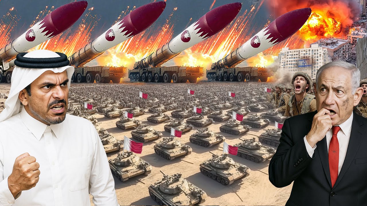 Youtube Thumnail image of : QATAR MURKA, Siapkan Serangan Balik Lebih Besar ke Israel!? Netanyahu Panik Minta Bantuan Trump