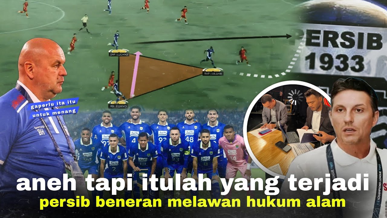Youtube Thumnail image of : Lihat & Kalian Akan Kagum: Cara Persib Jebak Selangor Buat 2 Legend Malaysia Speechless. Gak Ketebak