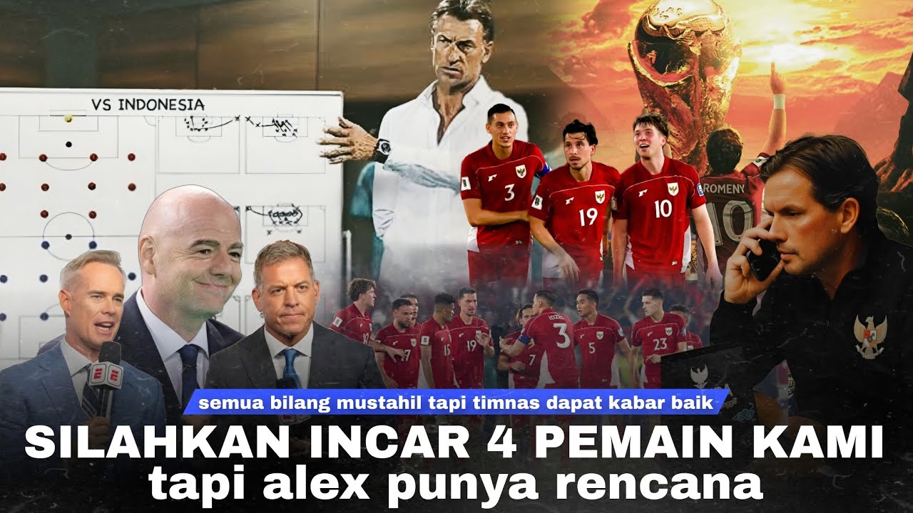 Youtube Thumnail image of : Mereka Bersembunyi Dibalik Luka: Arab Incar 4 Pemain Garuda tp Alex Punya Rencana. Keajaiban Takdir