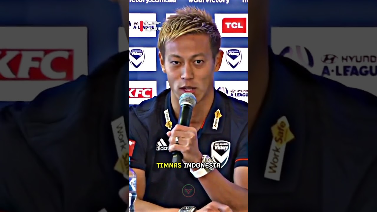 Youtube Thumnail image of : Jika tidak Shin Tae Yong, keisuke Honda siap jadi pelatih kepala timnas Indonesia,