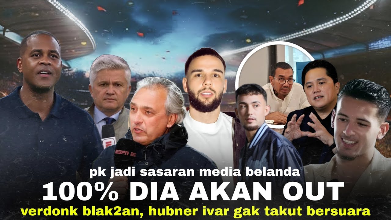 Youtube Thumnail image of : Dasar Memalukan! PK Dihajar Media Belanda: Alex Naik Posisi. Verdonk Blak2an, Hubner Ivar 'Melawan'