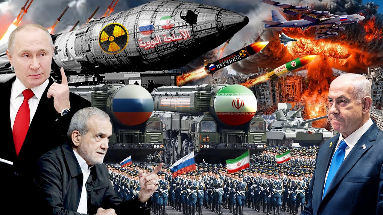 Youtube Thumnail image of : RUSIA BERI DUKUNGAN PENUH UNTUK IRAN LAWAN TEKANAN BARAT & ANCAMAN ISRAEL!? Timur Tengah Memanas
