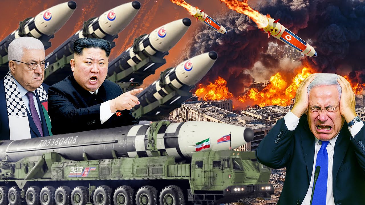 Youtube Thumnail image of : KIM JONG UN DUKUNG GAZA!? Korea Utara Siap Luncurkan Senjata Kiamat untuk Hancurkan Tel Aviv