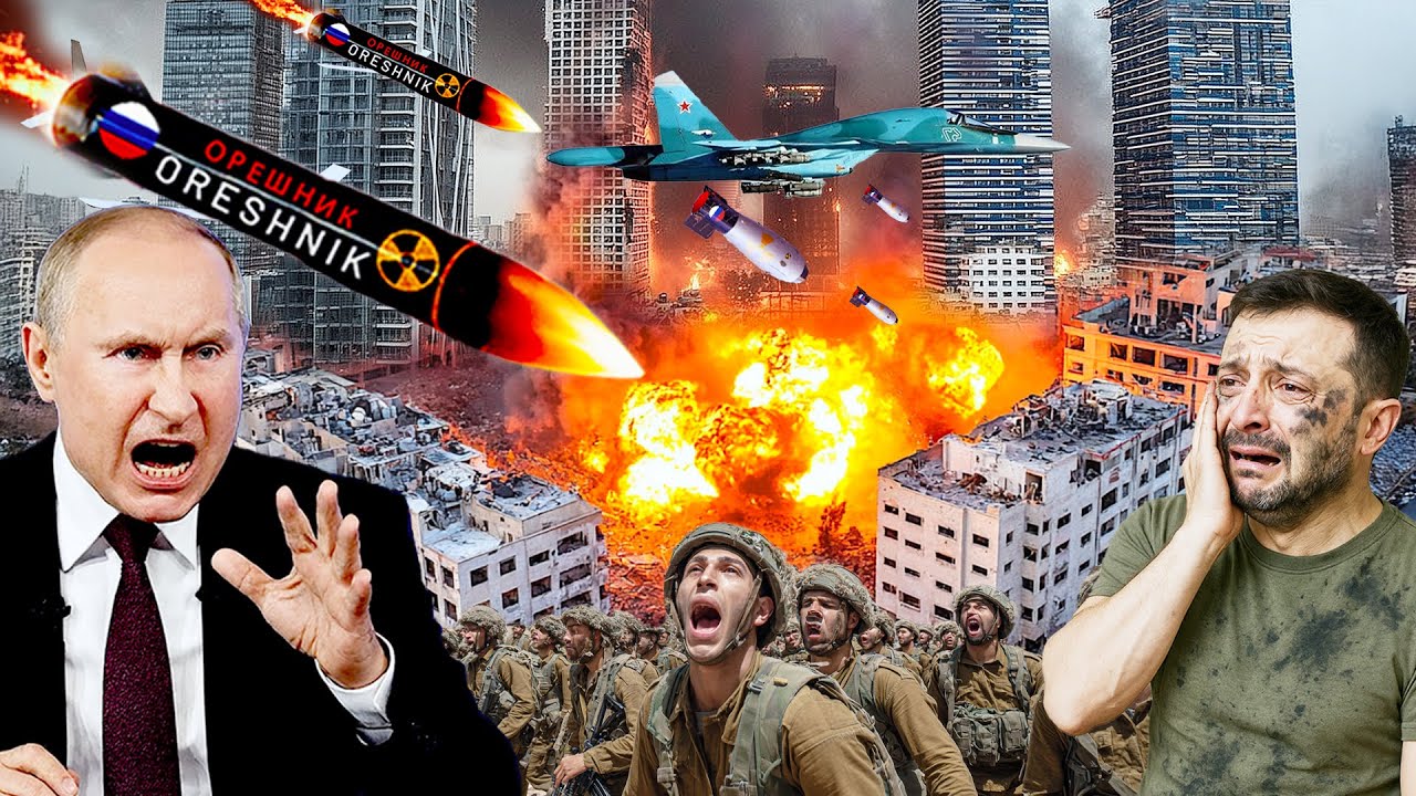 Youtube Thumnail image of : PUTIN NGAMUK TOTAL! Rusia Hancurkan Fasilitas Energi Ukraina, Seluruh Kyiv Membara dan Gelap Gulita!