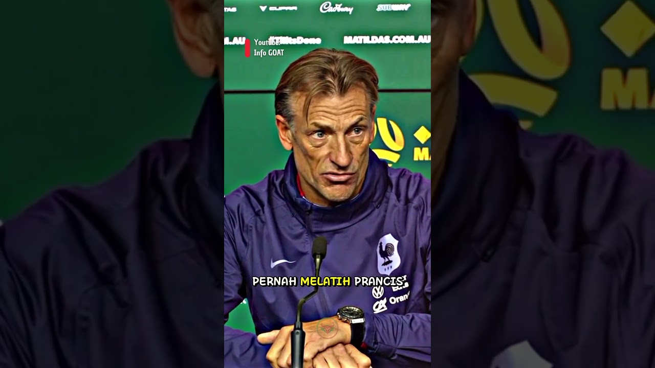 Youtube Thumnail image of : Sombong, Herve Renard Renard sebut miliki pengalaman melatih di Piala Dunia ,