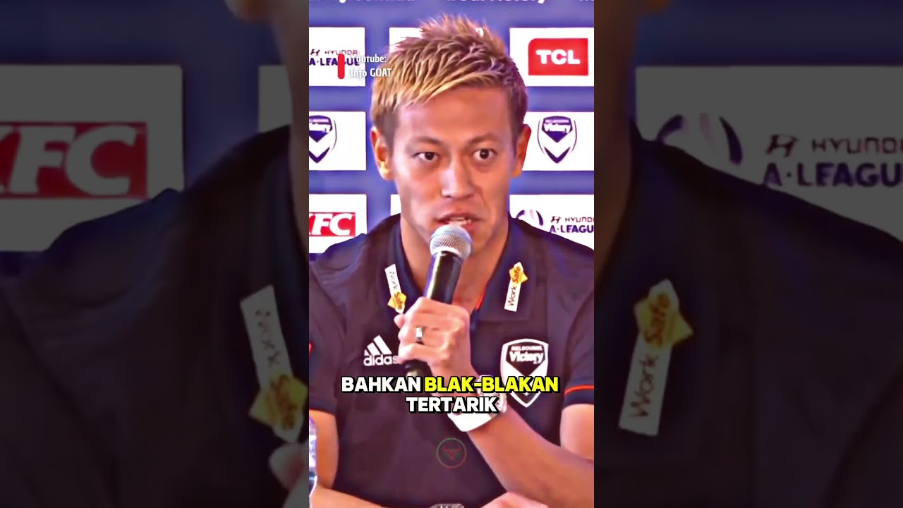 Youtube Thumnail image of : Keisuke Honda Bikin Heboh! Ia dukung penuh Indonesia lolos Piala Dunia, bahkan blak-blakan tertarik