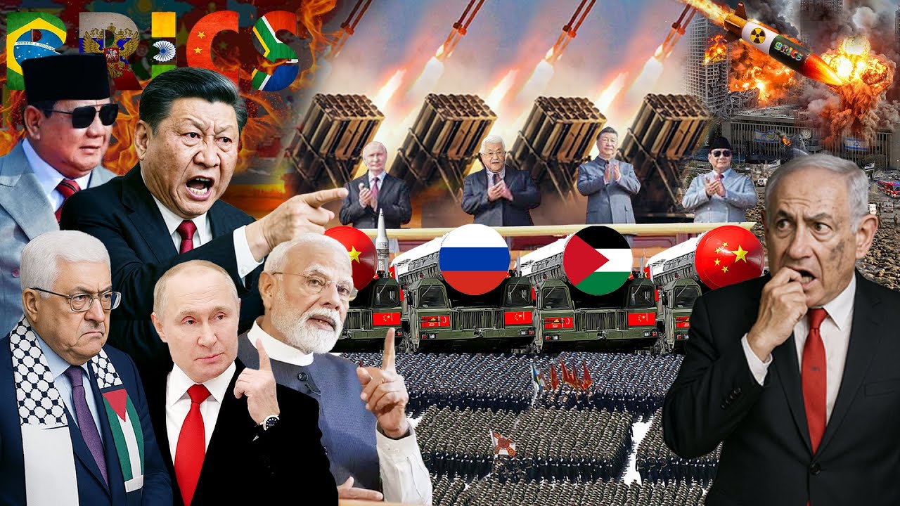 Youtube Thumnail image of : NETANYAHU PANIK, China & Rusia Sambut Palestina DI BRICS! Langkah Besar Menuju Kekuatan Global Baru