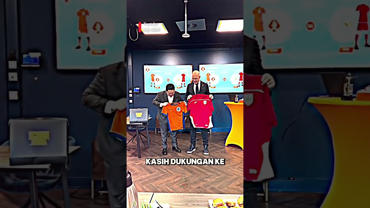 Youtube Thumnail image of : Geger di Eropa! Presiden KNVB resmi kasih dukungan ke Timnas Indonesia untuk lolos Piala Dunia!