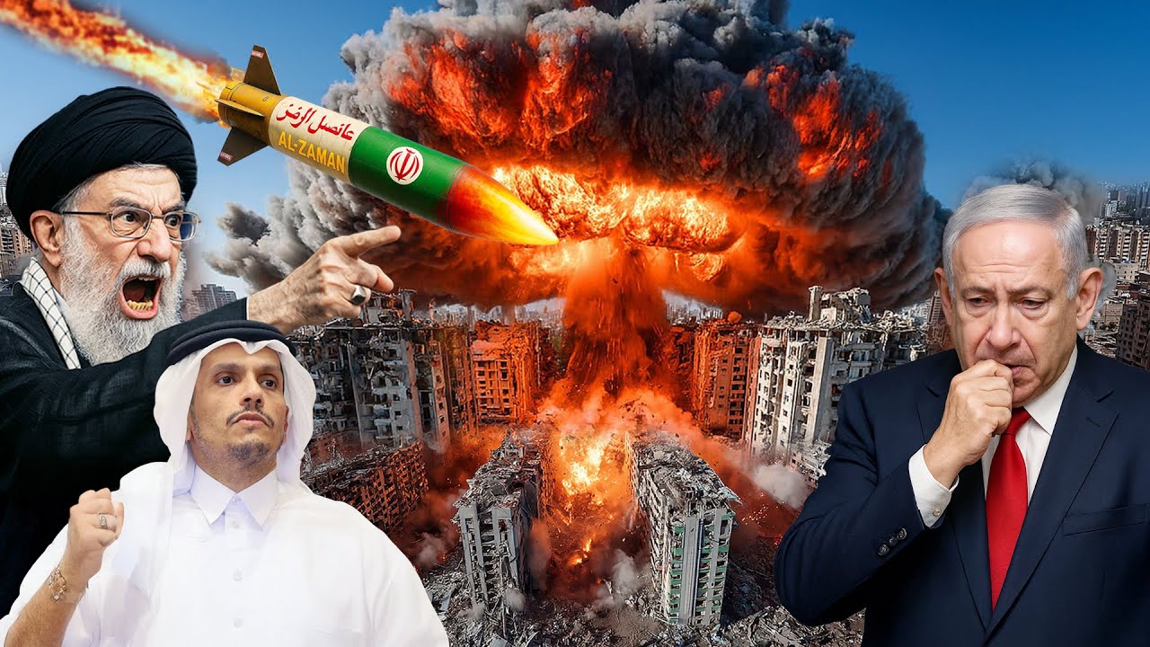 Youtube Thumnail image of : RUDAL KIAMAT Acher Al-Zaman IRAN DILUNCURKAN!? Aliansi Anti Israel Siap Bombaridir Tel Aviv