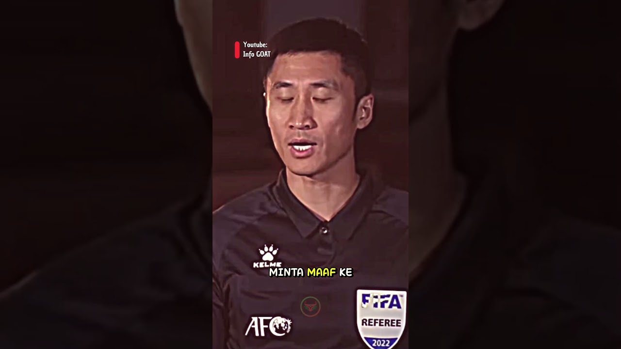 Youtube Thumnail image of : Tak ingin dideportasi dari negaranya, wasit Manning minta maaf ke Indonesia dan Para pendukungnya