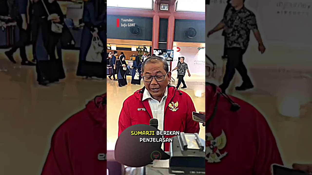 Youtube Thumnail image of : Timnas Indonesia Tiba di Jakarta Tanpa Patrick Kluivert, Sumardji Berikan Penjelasan,