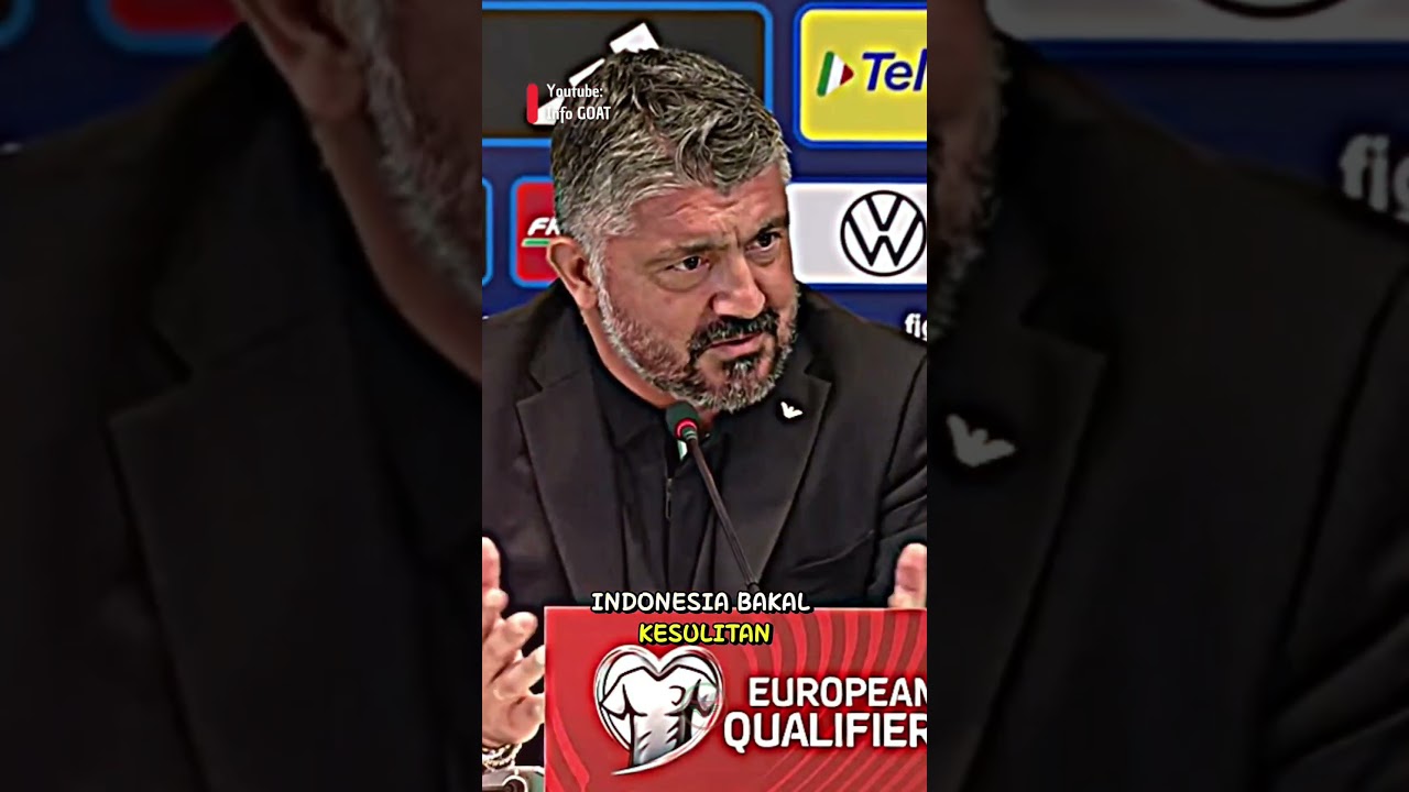 Youtube Thumnail image of : Legenda Italia Gennaro Gattuso buka suara! Ia bilang Indonesia bakal kesulitan tanpa Emil Audero