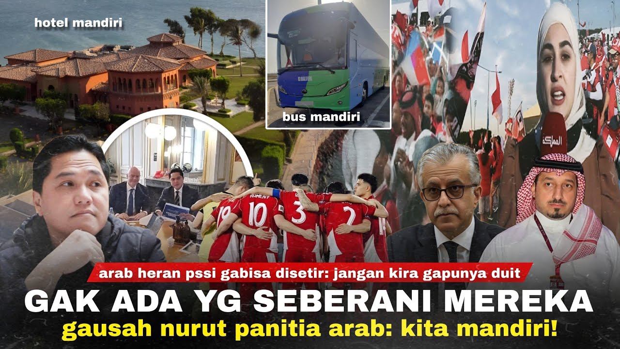 Youtube Thumnail image of : Bahkan Jepangpun Gak Akan Melakukannya! Arab Kaget Dengan Keberanian PSSI di Round 4. Jalur Mandiri