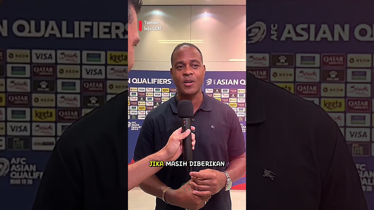 Youtube Thumnail image of : Patrick Kluivert Tak Yakin Tetap Latih Timnas Indonesia Usai Gagal ke Piala Dunia,