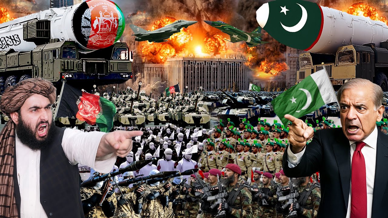 Youtube Thumnail image of : DULU SEKUTU SEKARANG MUSUHAN! Taliban VS Pakistan Saling Serang, Siapa yang Lebih Kuat?