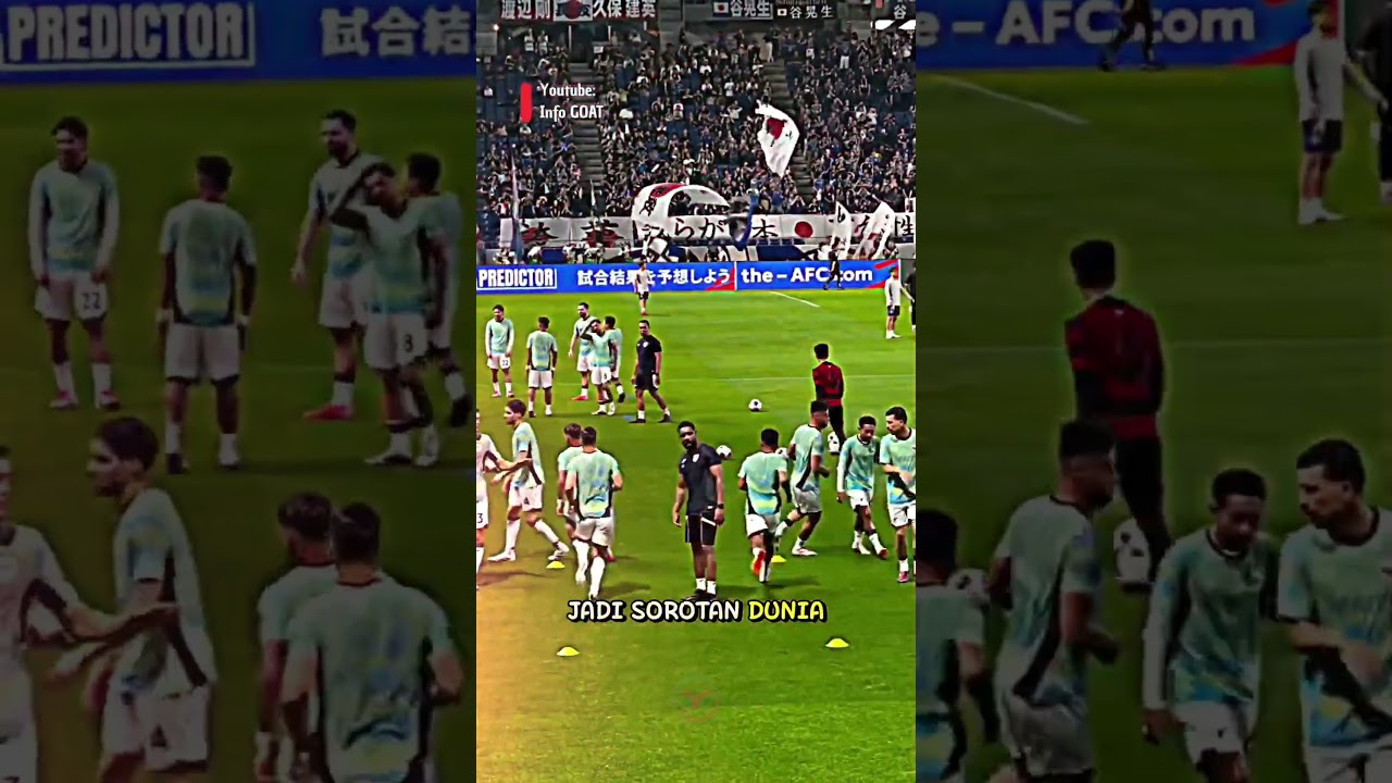 Youtube Thumnail image of : Laga Timnas Indonesia di round 4 jadi sorotan dunia! Tercatat 192 jurnalis