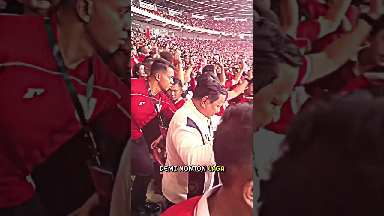 Youtube Thumnail image of : Presiden Prabowo kabarnya bakal terbang ke Arab Saudi demi nonton laga hidup-mati Timnas Indonesia…