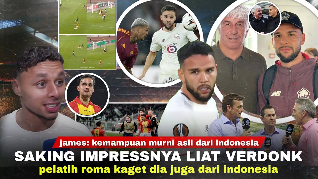 Youtube Thumnail image of : Gasperini Ekslusif Temui Verdonk 'Kamu Juga dr Indonesia?'. James Bikin Malay Panas "ASLI LO". Proud