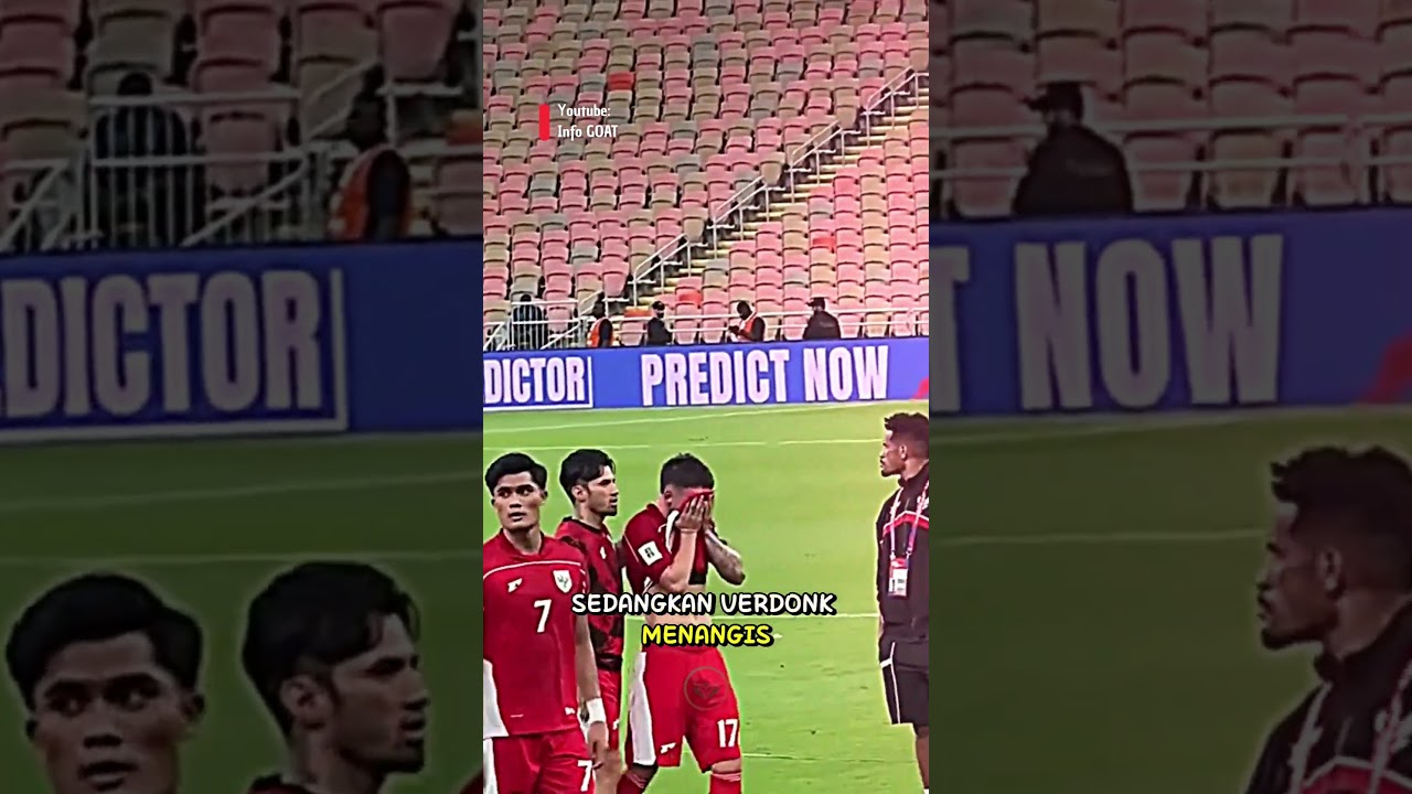 Youtube Thumnail image of : tangis para pemain timnas Indonesia, Marten paes, thom haye, Jay idzes, Calvin verdonk