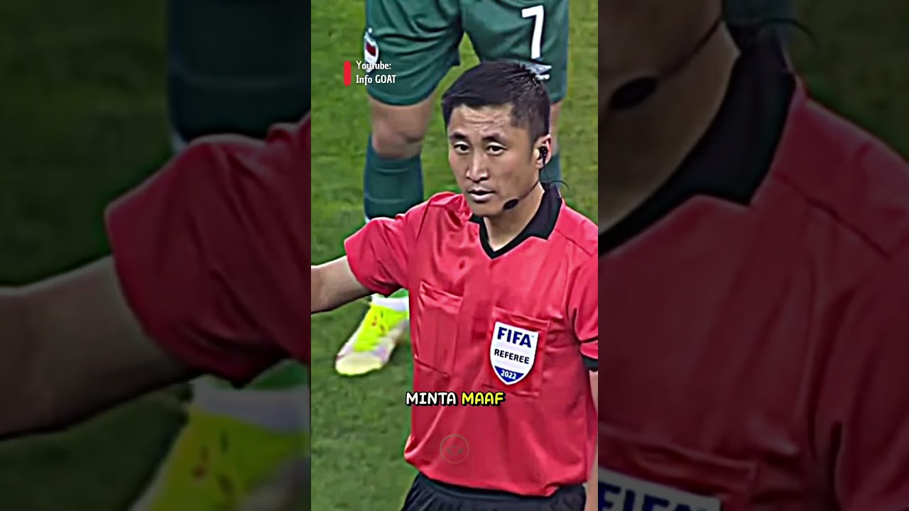 Youtube Thumnail image of : Setelah Presiden China Turun Tangan! Wasit Manning akhirnya buka suara dan minta maaf,