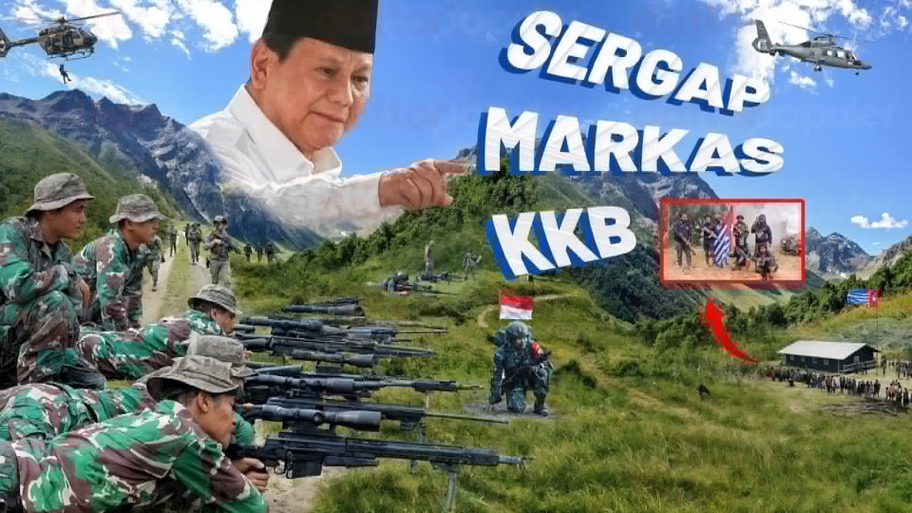 Youtube Thumnail image of : Operasi Rahasia TNI-POLRI Terungkap! Markas OPM Dihancurkan, Komandan Agus Kogoya Tewas