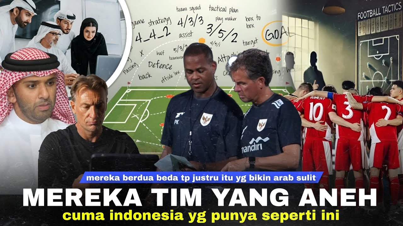 Youtube Thumnail image of : PERTAMA TERJADI! Sistem Analis Arab Mendadak Kacau. Akulturasi Filosofi Kluivert & Pastoor. OPTIMIS