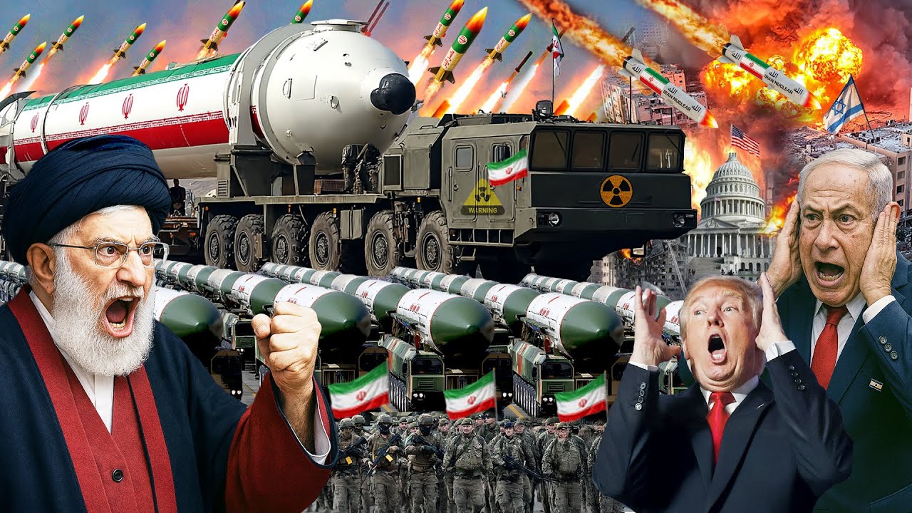 Youtube Thumnail image of : ISRAEL TOLAK DAMAI!? Iran Siapkan Rudal Kiamat Ratakan Tel Aviv, Netanyahu - Trump Dipaksa Menyerah