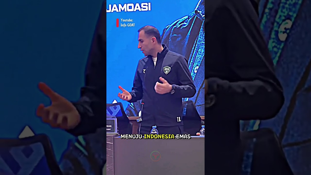 Youtube Thumnail image of : Pelatih Uzbekistan timur kapadze akan di duetkan dengan Shin Tae Yong, menuju Indonesia emas,