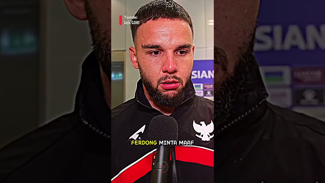 Youtube Thumnail image of : Calvin Verdonk menahan tangis, Ia berkata, Saya tidak pernah sekecewa ini, mimpi kami hancur