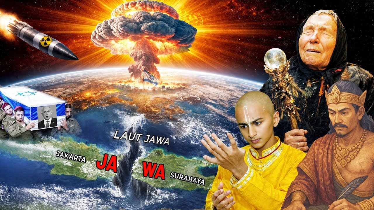 Youtube Thumnail image of : BENCANA di INDONESIA Masuk Ramalan Dunia!? Prediksi Peramal Terkenal Dunia untuk Tahun 2026