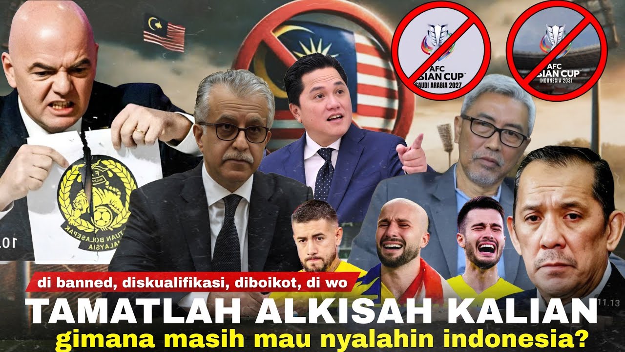 Youtube Thumnail image of : Makanya Gausah Sombong! Di Ulti Masal, Nasib MELAS Malaysia: Banned, Diskualifikasi, Boikot, WO wkwk