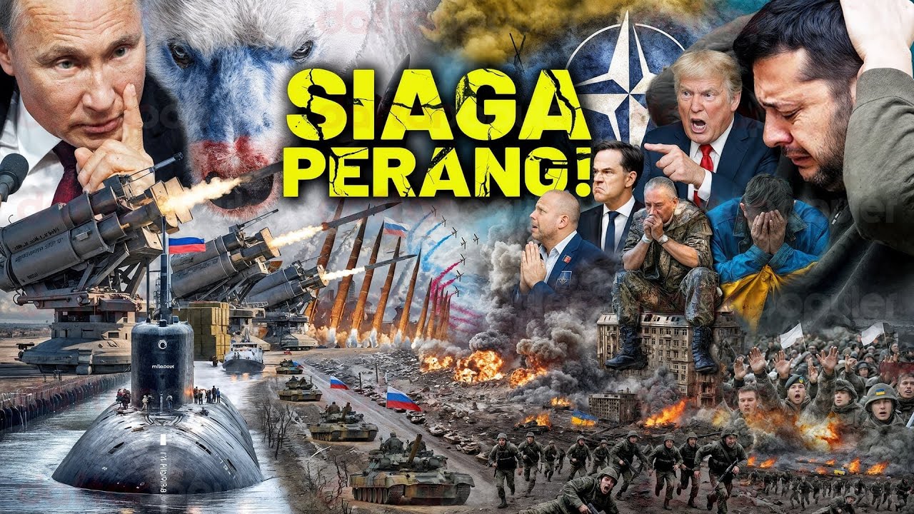 Youtube Thumnail image of : PERANG HIBRIDA MEMBURUK! Putin Tantang Barat, NATO Siap Menyerang Rusia Lebih Dulu
