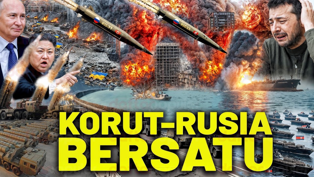 Youtube Thumnail image of : RUDAL “KIAMAT” KORUT HANTAM UKRAINA!? Rusia Dibalas Ledakan Kapal Tanker!