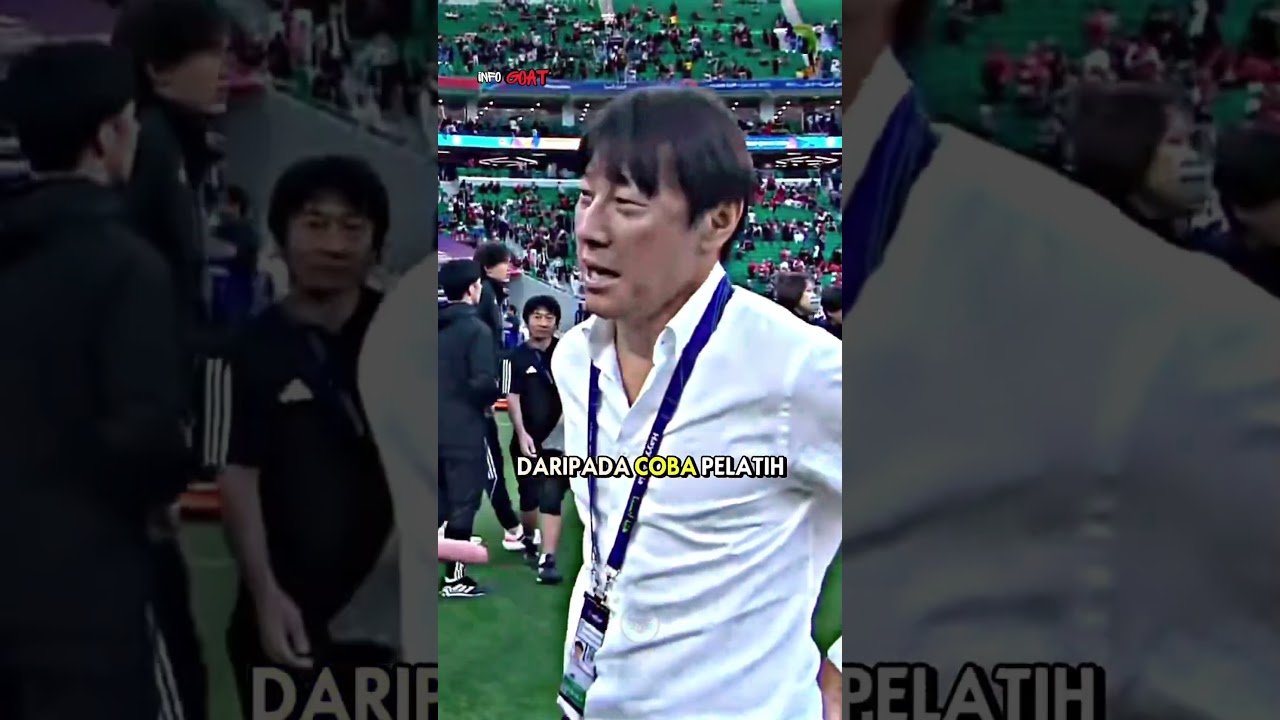 Youtube Thumnail image of : "Roberto Mancini sarankan Indonesia main aman—panggil lagi Shin Tae-yong, daripada coba