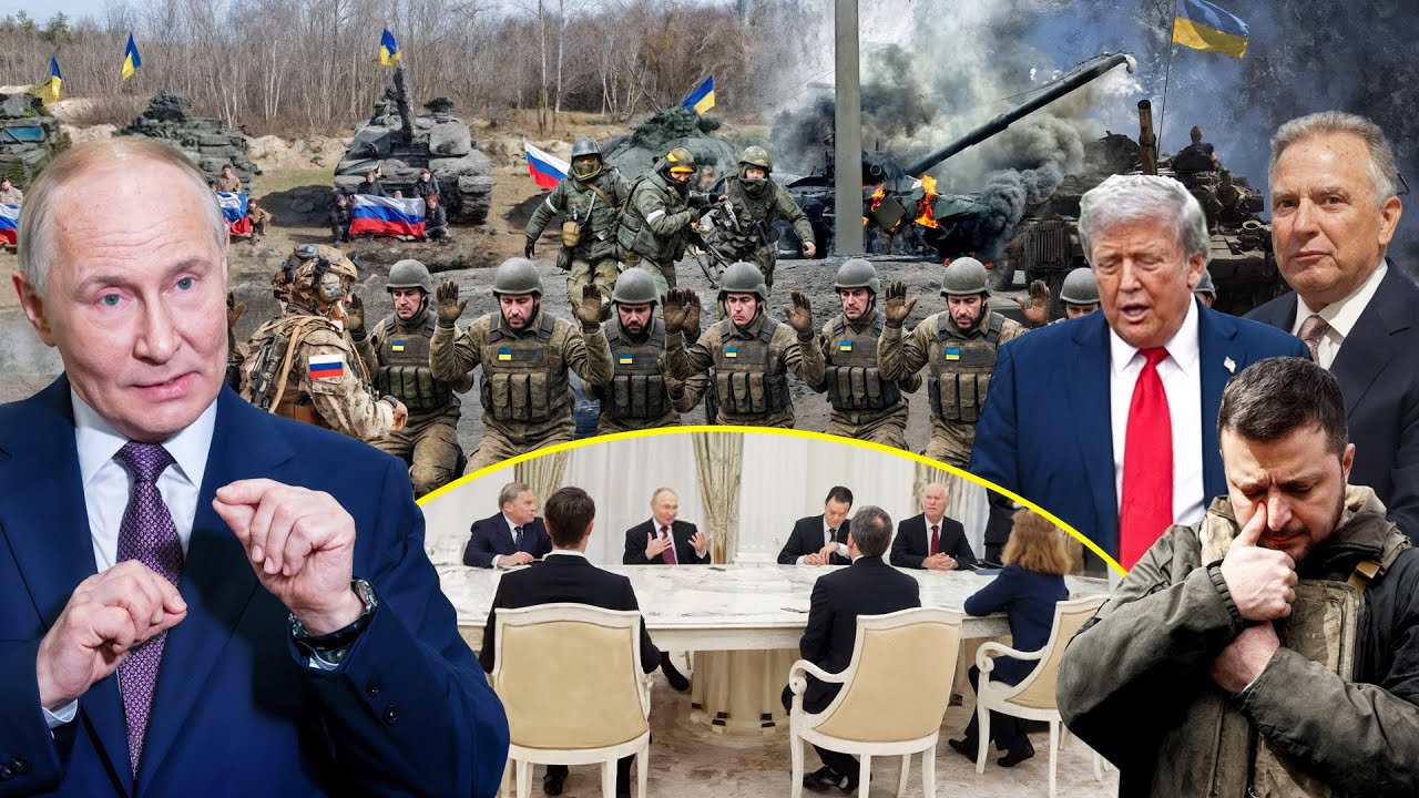 Youtube Thumnail image of : NEGOSIASI BUNTU, PUTIN USIR UTUSAN TRUMP! Rusia Terus Menyerang, Ukraina Hampir Dikuasai Sepenuhnya
