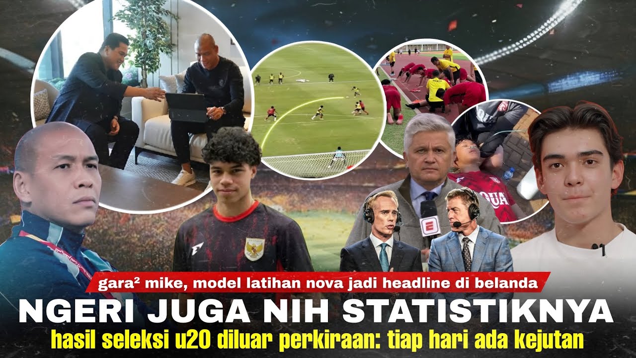 Youtube Thumnail image of : Nova Kaget Liat Aksi Diaspora Baru Haus Gol: Media Belanda Syok Denger Pengakuan Wonderkid Utrecht