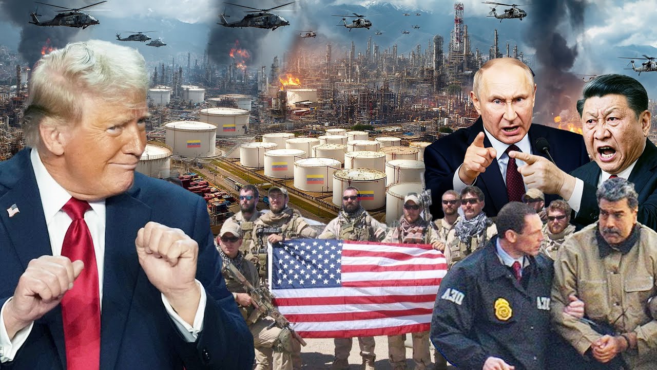 Youtube Thumnail image of : PUTIN - XI JINPING MURKA KECAM TINDAKAN TRUMP! Strategi Licik AS Tangkap Maduro & Incar Minyak Dunia
