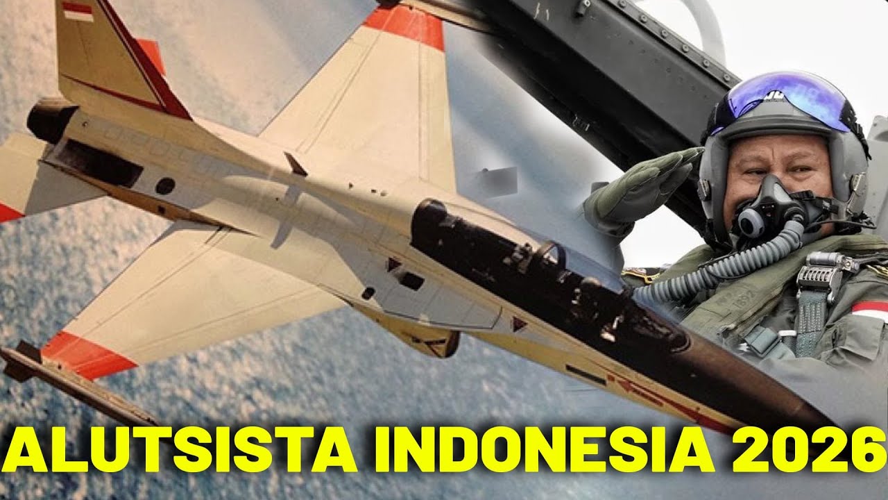 Youtube Thumnail image of : Prabowo Perkuat Alutsista 2026! Rudal, Roket & Senjata Karya Anak Bangsa Bikin TNI Makin Ditakuti